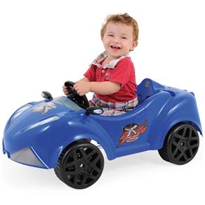 Carrinho Xtreme com Pedal Infantil Azul Xalingo