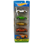 Carrinhos Hot Wheels - Pacote com 5 Carros - Hw Exotics - Mattel