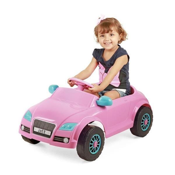 Carro Audi Pedal ATT Rosa - Homeplay