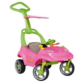 Carro Bandeirante Smart Baby 508 - Rosa