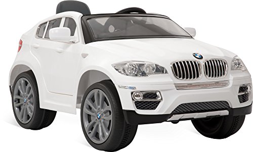 Carro BMW X6 R/C Elétrica 6V Bandeirante Branco