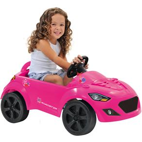 Carro C/ Pedal Bandeirante Roadster Gatinha 419 - Rosa