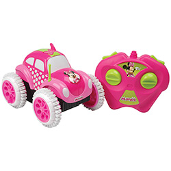 Carro com Controle Remoto Cambalhota da Minnie Candide