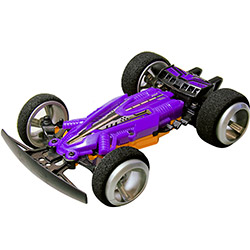 Tudo sobre 'Carro 3D Twister Roxo / Laranja - DTC'
