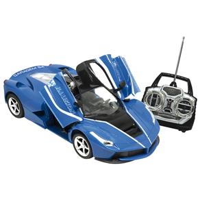 Carro de Controle Remoto Candide Illusion Rc Baterias 7 Funções - Azul