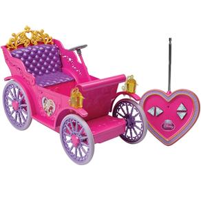 Carro de Controle Remoto Candide Princesas Carruagem Mágica