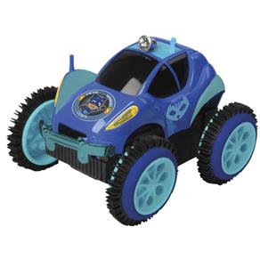 Carro de Controle Remoto Candide Super Manobra Pj Mask Menino 3 Funções Gato - Azul