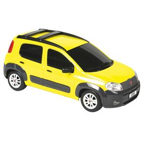 Carro de Controle Remoto CKS UNO com 7 Funções - Amarelo