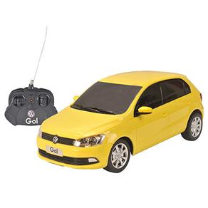 Carro de Controle Remoto Volkswagen CKS Toys Gol Amarelo