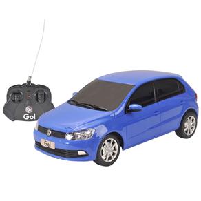 Carro de Controle Remoto Volkswagen CKS Toys Gol Azul