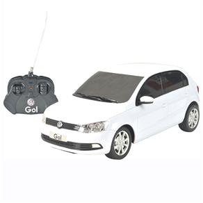 Carro de Controle Remoto Volkswagen CKS Toys Gol Branco