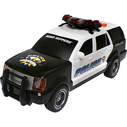 Carro de Polícia 12" Rush & Rescue - DTC