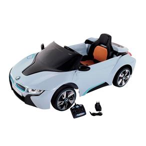 Carro Eletrico Infantil Esporte BMW I8 12V com Controle Remoto Azul