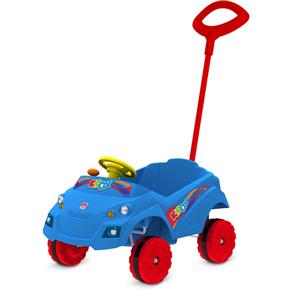 Carro Kid Car Passeio Azul Bandeirante - Tamanho Único