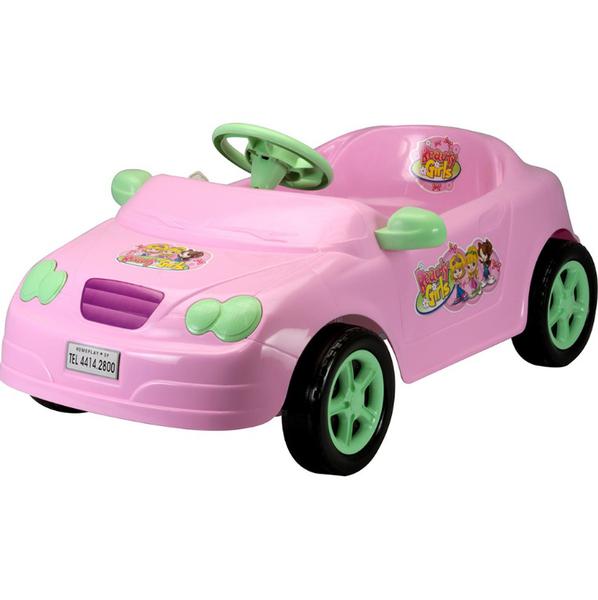 Carro Mercedes a Pedal Rosa 4130-Homeplay