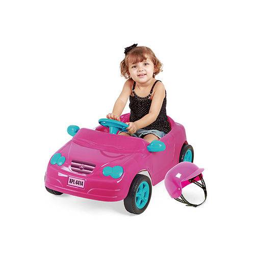Carro Mercedes a Pedal Rosa Homeplay