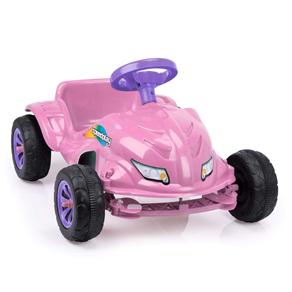 Carro Mitro a Pedal Speed Play - Rosa