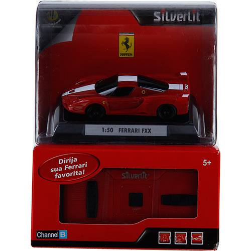 Tudo sobre 'Carro Silverlit com Controle R/C Ferrari Serie 1:50 FXX - DTC'