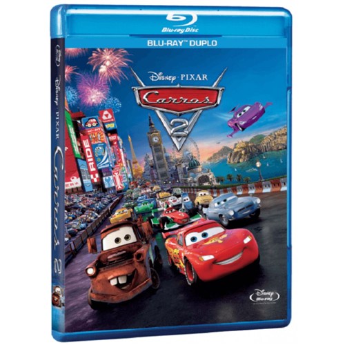 Carros 2 - 2 Blu Ray Filme Infantil