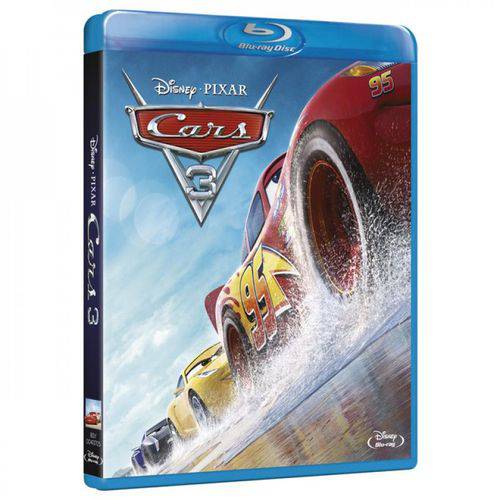 Carros 3 - Blu Ray / Filme Infantil