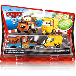 Carros Sal Machiani e Race Team Mater Cars 2 - Mattel