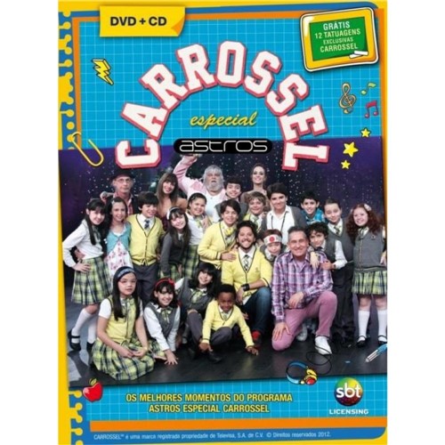 Carrossel Especial Astros DVD + CD Infantil