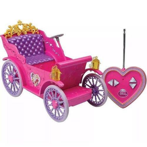 Tudo sobre 'Carruagem Mágica Princesas Controle Remoto 7 Funções - Candide'