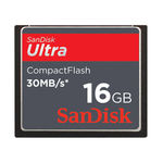 Cartão Compact Flash 16Gb Sandisk Ultra 200X, 30MB/s