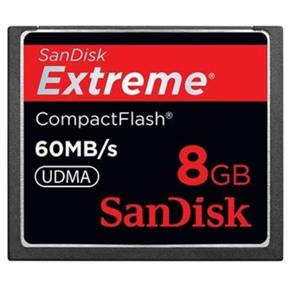 Cartão Compact Flash 8Gb Sandisk Extreme 60Mb/S