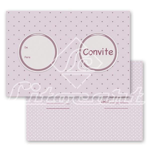 Cartão Convite com 10un (10x7,5cm) LC-25 Litocart