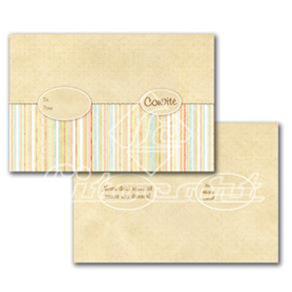 Cartão Convite com 10un (10x7,5cm) LC-35 Litocart
