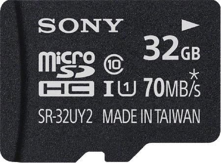 Cartao de Memaria MICRO-SD 32GB Classe 10 - SR-32UY2A - Sony