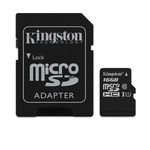 Cartão de Memória 16GB Classe 10 Micro Sd Kingston Sdcs/16GB Micro Sdhc Canvas Select