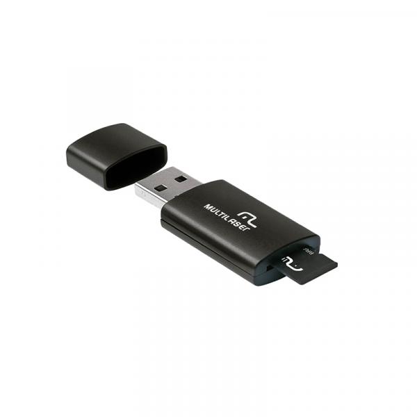 Cartão de Memória 16GB com Adaptador SD e USB MC121 - Multilaser