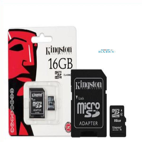 Tudo sobre 'Cartão de Memória 16gb Micro Sd Kingston'