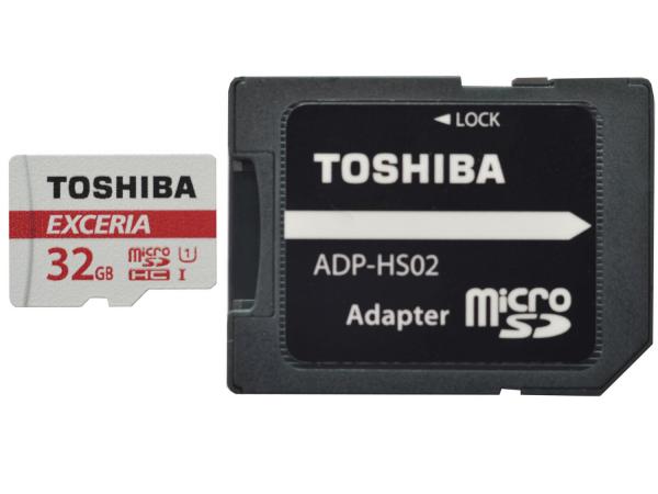 Cartão de Memória 16GB Micro SDHC Classe 10 - com Adaptador Toshiba