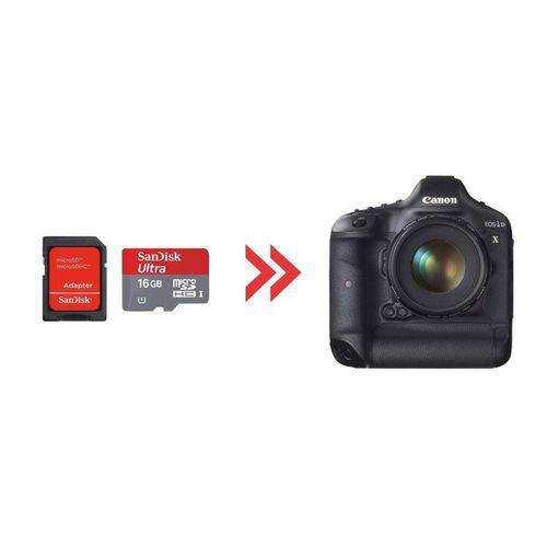 Cartão de Memória 16gb Ultra para Canon 1dx