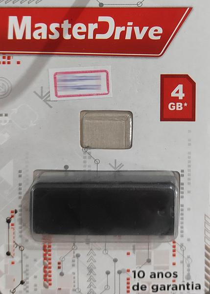 Cartão de Memória 4GB com Adaptador MasterDrive