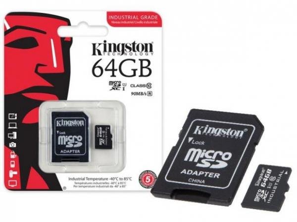 Cartão de Memoria 64gb Kingston Micro Sd Classe 10 80 Mb/s