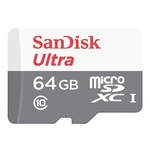 Cartão De Memoria 64gb Micro Sd Cl10 80mb/s Ultra Sdsquns Sandisk