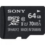 Cartão de Memória 64gb Micro Sdxc com Adaptador Classe 10 Sr