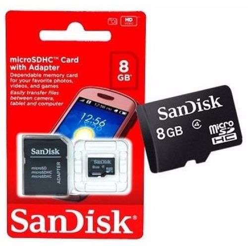 Cartão de Memória 8gb Micro Sd com 1 Adapter - Sandisk