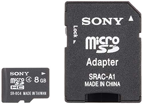 Cartao de Memoria 8GB Micro SDHC com Adaptador SRAC-A1 Classe 4 SONY