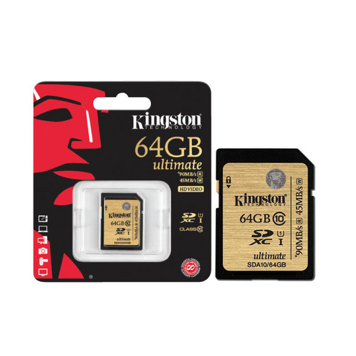 Cartão de Memória Classe 10 Kingston Sda10/64gb Ultimate 64gb
