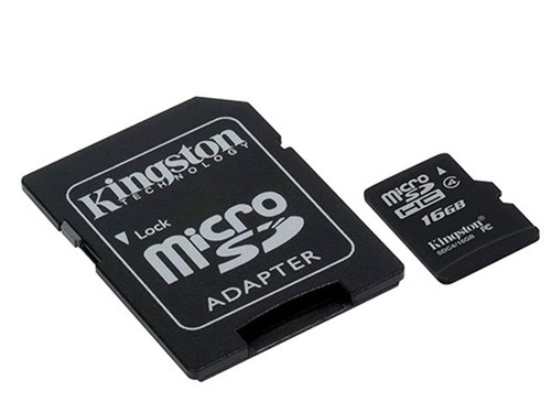 Cartao de Memoria Classe 4 Kingston Sdc4/16Gb Micro Sdhc 16G