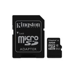 Cartao de Memoria 32GB Classe 10 Kingston Micro SDHC ADAPT SD UHS-I 45MB - SDC10G2/32GB