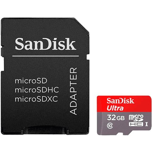 Cartão de Memória 32gb Classe 10 Sandisk Original Micro Sd