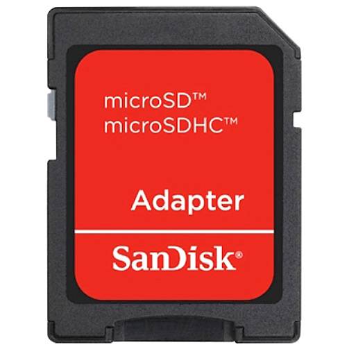 Tamanhos, Medidas e Dimensões do produto Cartão de Memória 2GB Micro SD + Adaptador - SanDisk