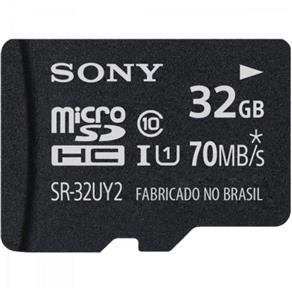 Cartão de Memória 32Gb Micro Sdhc com Adaptador Classe 10 Sr-32Uy2 Sony