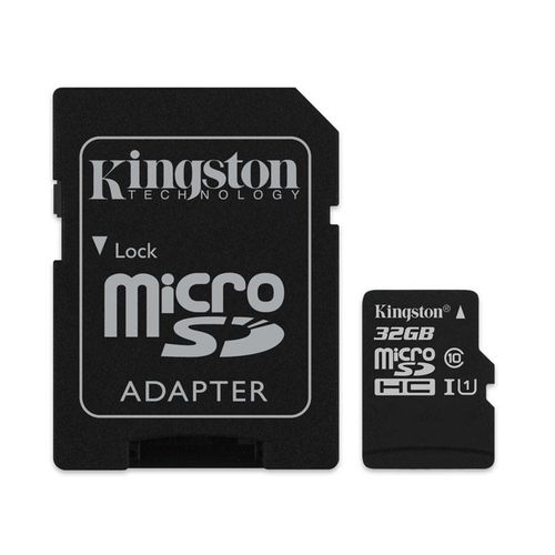 Tudo sobre 'Cartao de Memoria 32gb Microsd Kingston Classe 10 com Adaptador - Sdcs/32gb'